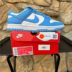 Nike Dunk Low “University Blue” Size 7 Men/ 8.5 Women